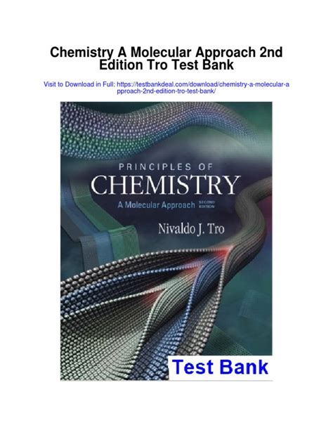 Chemistry Molecular Approach Tro Answer Key PDF