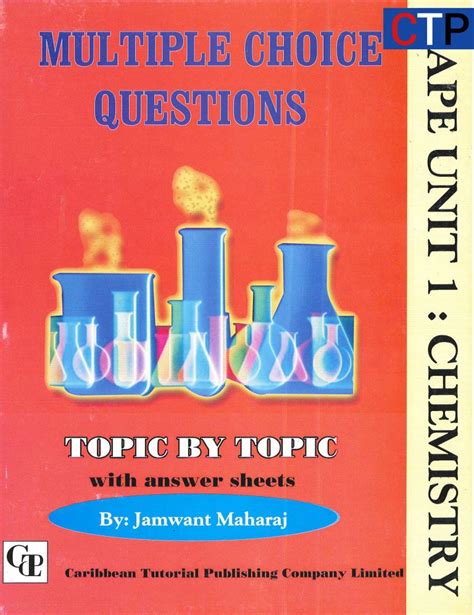 Chemistry Multiple Choice Questions Answers Cape Kindle Editon