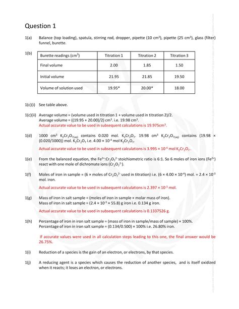 Chemistry Paper 3 Alternative A May June 2014 Question And Answers Epub