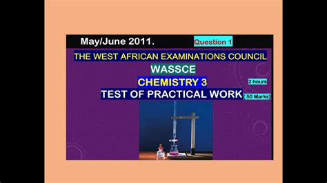 Chemistry Paper 3 Answers Waec May June Kindle Editon