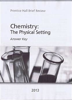 Chemistry Physical Setting Review 2013 Answer Key Doc