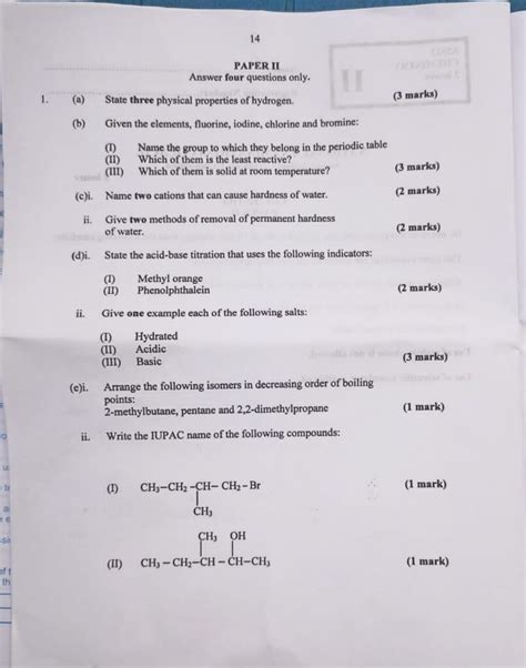 Chemistry Questions And Answers 4 May June 2014 2015 Epub