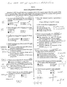 Chemistry Regents June 2008 Answers Kindle Editon