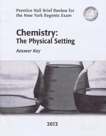 Chemistry The Physical Setting Answer Key 2012 PDF