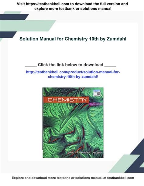 Chemistry Zumdahl Solution Manual Online Reader