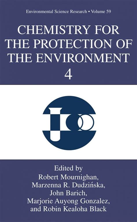 Chemistry for the Protection of the Environment 4 1st Edition Doc