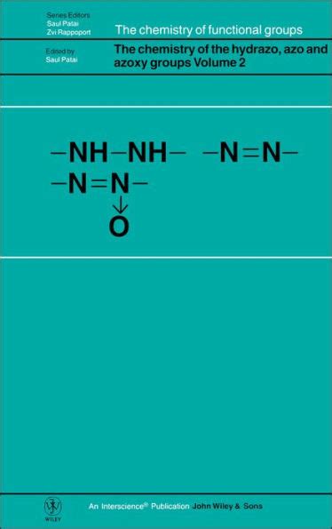 Chemistry of the Hydrazo Kindle Editon