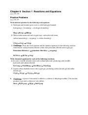 Chemisty Ch 9 Practice Problems Answer Key Kindle Editon