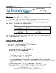 Chemquest 11 An Electron39s Address Answers Doc