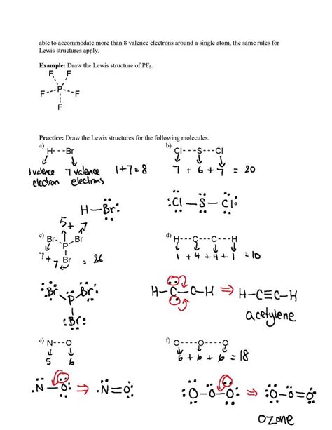 Chemquest 24 More Lewis Structures Answers Reader