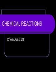 Chemquest 28 Chemical Reactions Answers Epub