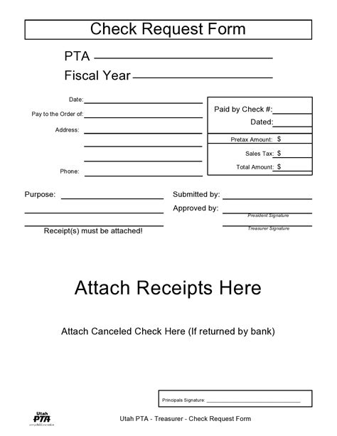 Cheque Request Template