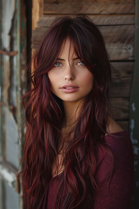 Cherry Coke Color Hair: A Bold and Edgy Statement