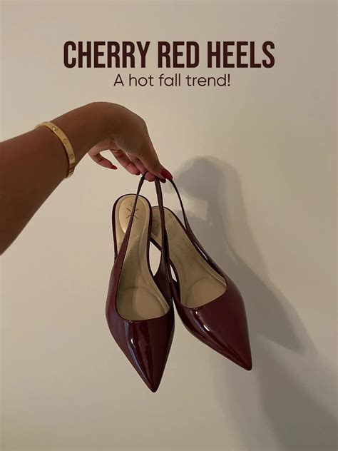 Cherry Red Heels: An Unforgettable Symbol of Style and Confidence