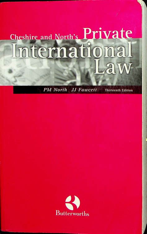 Cheshire North And Fawcett Private International Law Pdf Doc