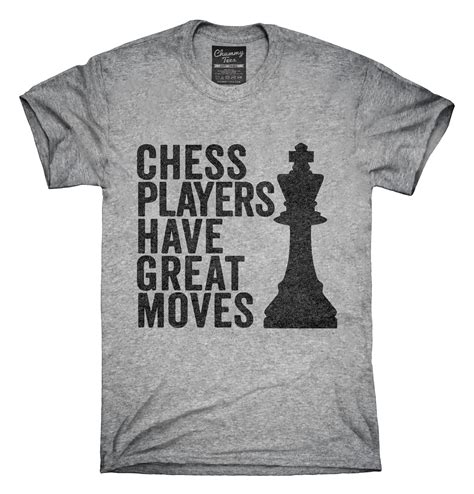 Chess T-Shirts: An Expression of Intelligence and Strategy