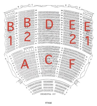 Chester Fritz Auditorium Seating Chart