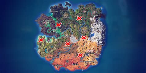 Chests Fortnite Map: Uncover the Hidden Treasures of the Battle Royale