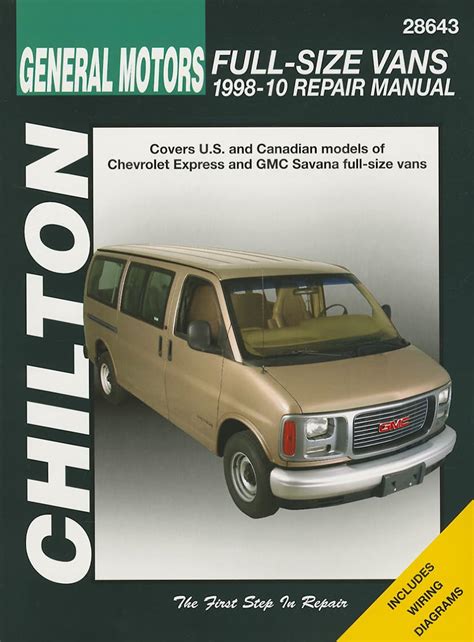Chevrolet GMC Full Size Vans (Chilton): 1998-2010 (Paperback) Ebook PDF
