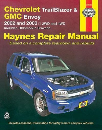 Chevrolet Trailblazer Haynes Manual Ebook Doc