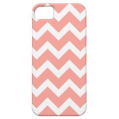 Chevron Pattern White iPhone Case Reader