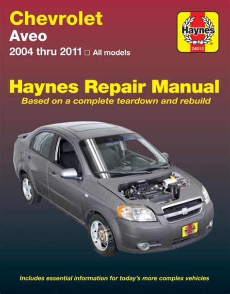 Chevy Aveo Haynes Manual Ebook PDF