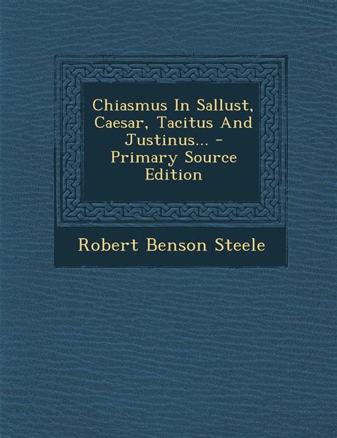 Chiasmus in Sallust Kindle Editon