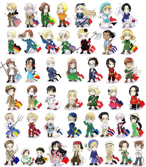 Chibi Hetalia: A World of Miniaturized Nations and Heartwarming Adventures