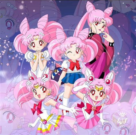 Chibi Moon Dark Lady: A Balance of Light and Shadow