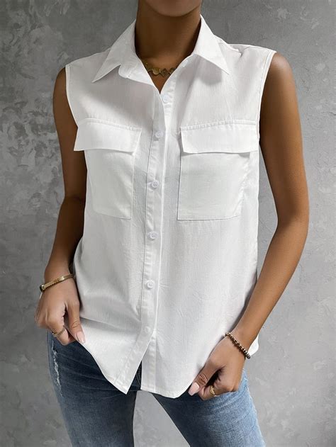 Chic and Versatile: The Ultimate Guide to Sleeveless Button-Up Shirts for Women