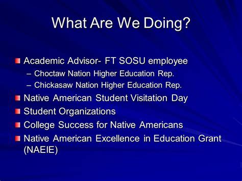 Chickasaw Higher Education Grant: Empowering Native American Students
