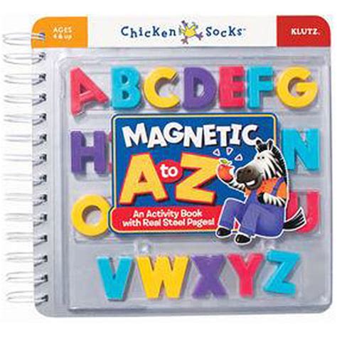 Chicken Socks Magnetic A to Z Activity Book Kindle Editon