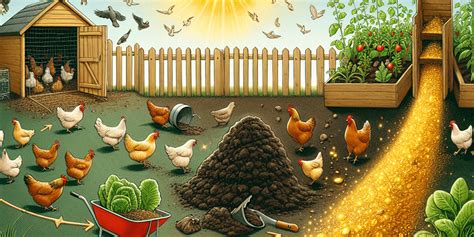 Chicken Waste as Fertilizer: A Guide to Transforming Poultry Manure into Garden Gold