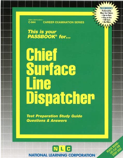 Chief Surface Line DispatcherPassbooks PDF
