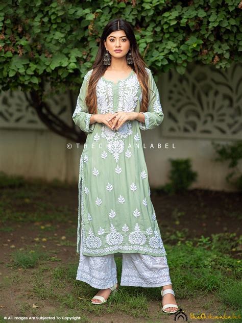 Chikan Frock: A Graceful Ode to Traditional Embroidered Elegance