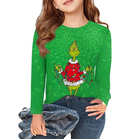 Child's Grinch Shirt: The Perfect Apparel for the Festive Season