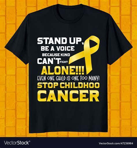 Childhood Cancer Awareness Shirts: A Call to Action