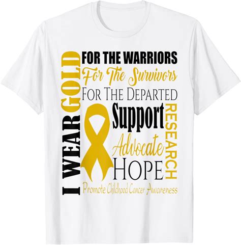 Childhood Cancer Awareness T-Shirts: A Force for Hope and Change