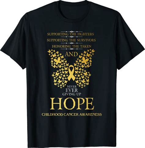 Childhood Cancer Awareness T-Shirts: Honoring Brave Young Warriors