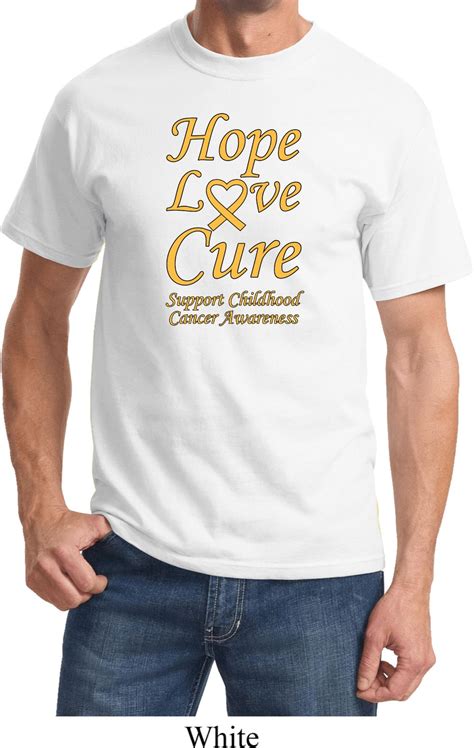 Childhood Cancer Tee Shirts: A Symbol of Hope and Support