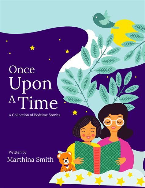 Children's Book Cover Design Template