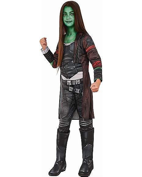 Children's Gamora Costume: Embrace the Power of the Green Warrior