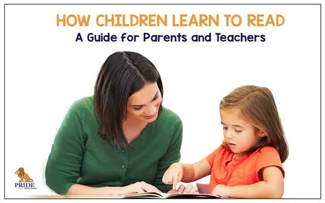 Children Learning to Read A Guide for Parents and Teachers PDF