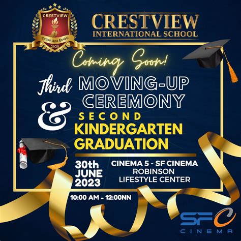 Children Moving Up One Class Graduation Flyer