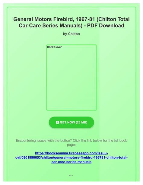 Chilton Manuals Pdf Ebook Reader