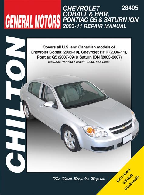 Chilton Repair Manual For Chevy Cobalt Ebook Kindle Editon