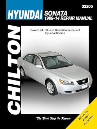 Chilton Repair Manual Hyundai Sonata Ebook Epub