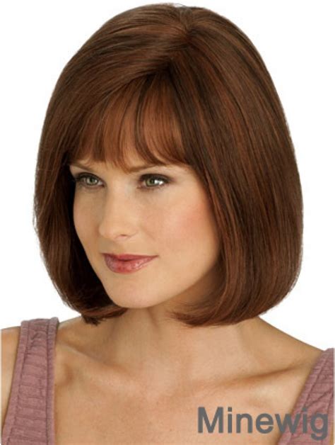 Chin Length Monofilament Short Wigs