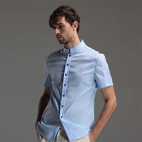 China Collar Shirt Mens: A Timeless Classic