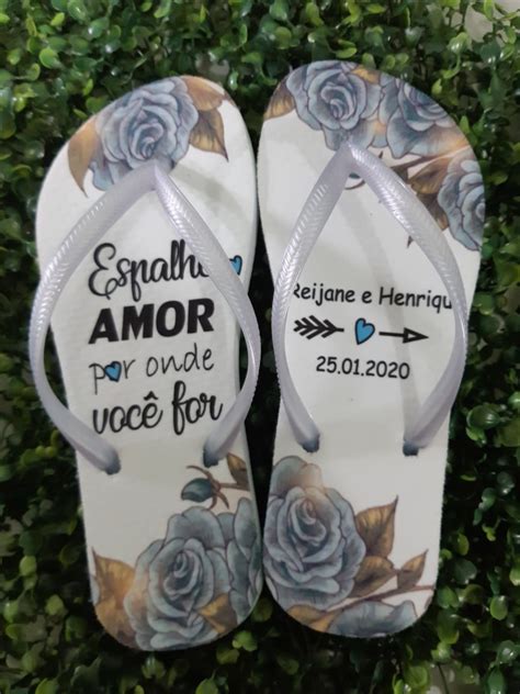 Chinelos Personalizados para Casamento: Um toque especial para o seu dia especial